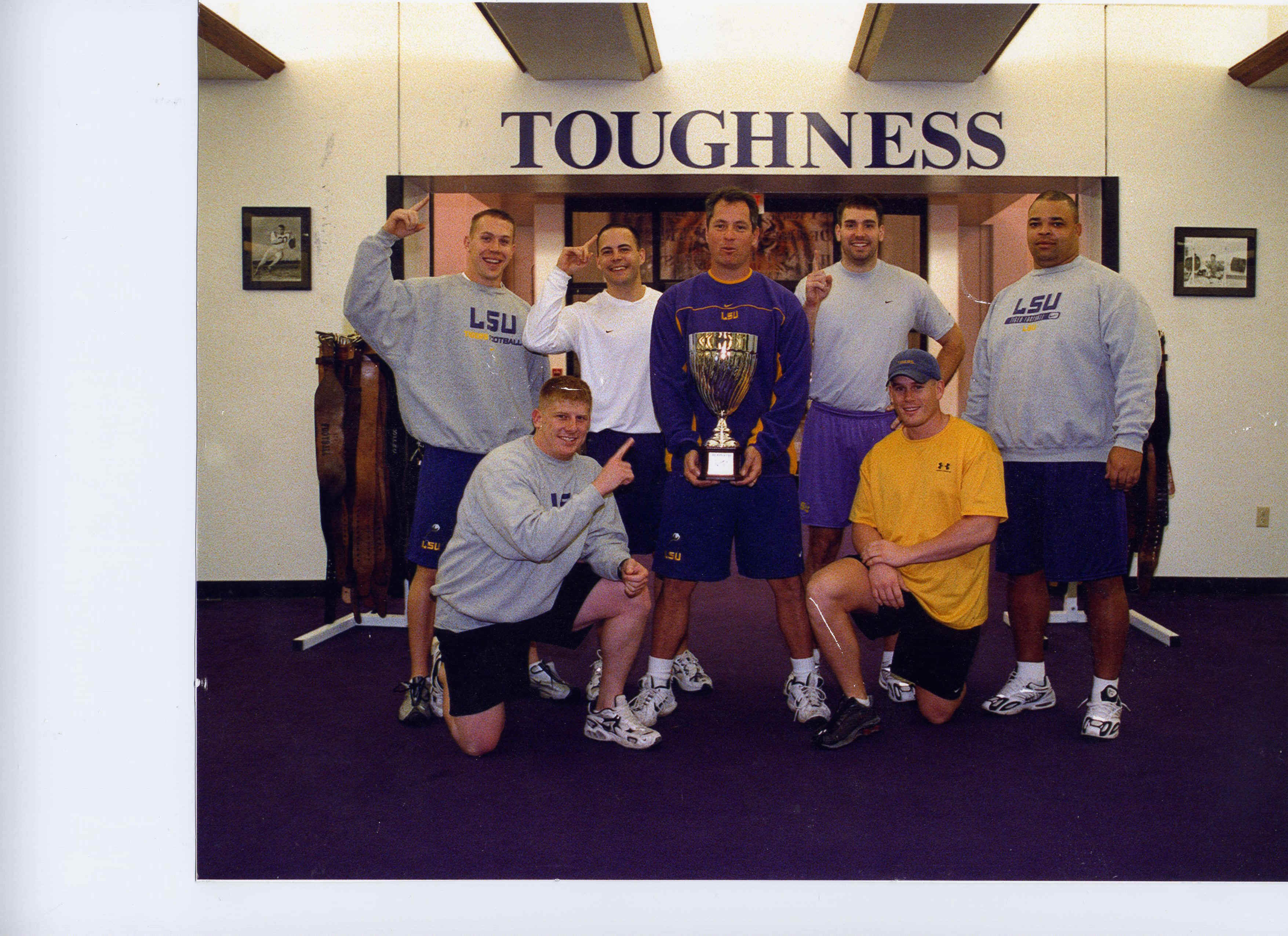 LSU strength coaches